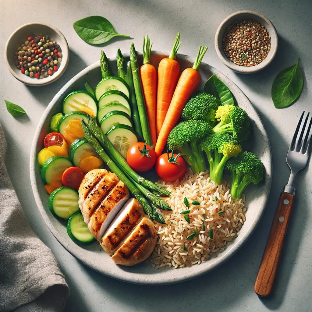 Plato real escaneado